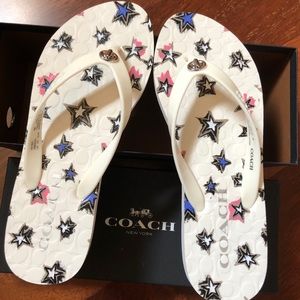 ❌SOLD❌Coach Abbigail Star ⭐️ Rubber Chalk 6M